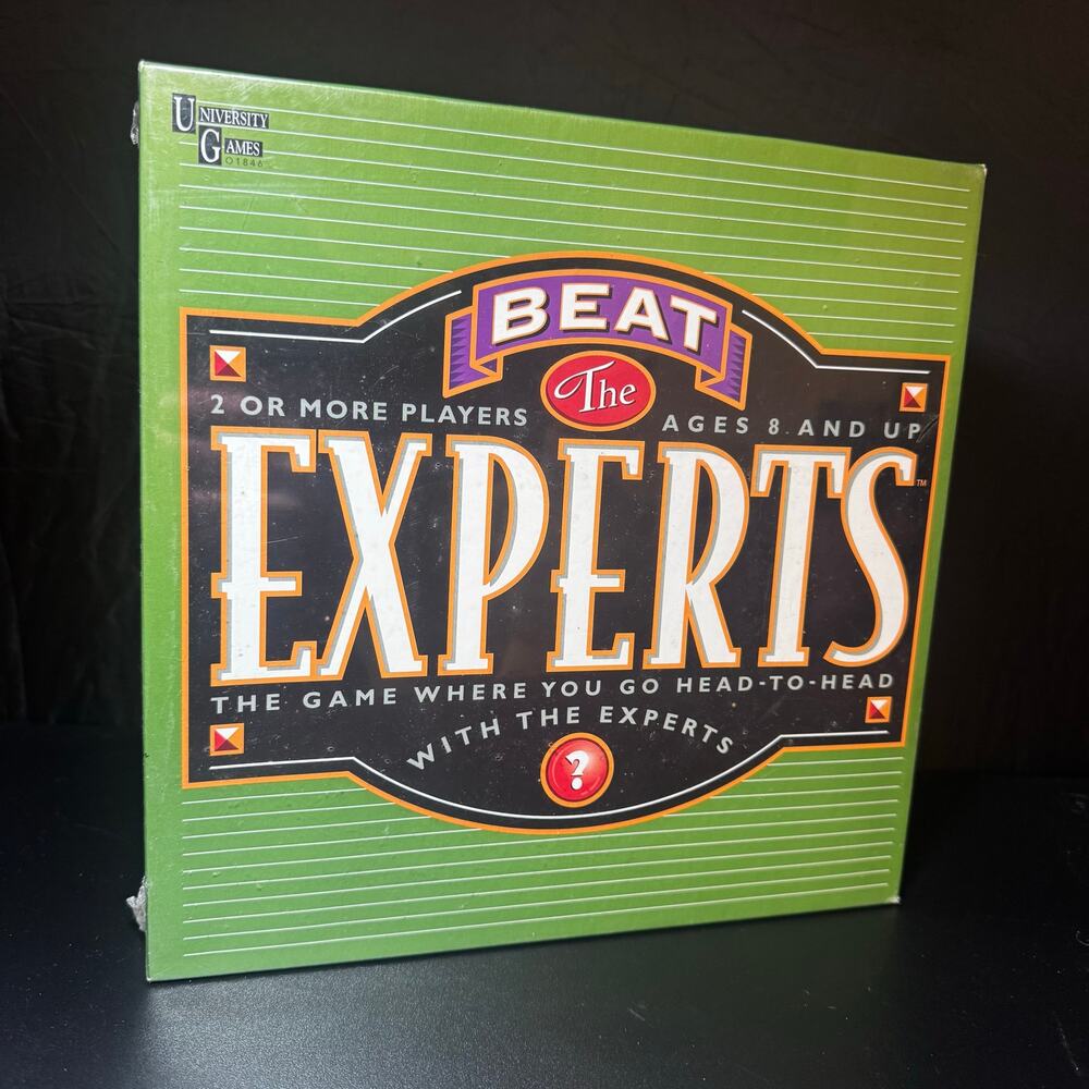 Vintage  Card games - Beat The Experts, University Games NIB